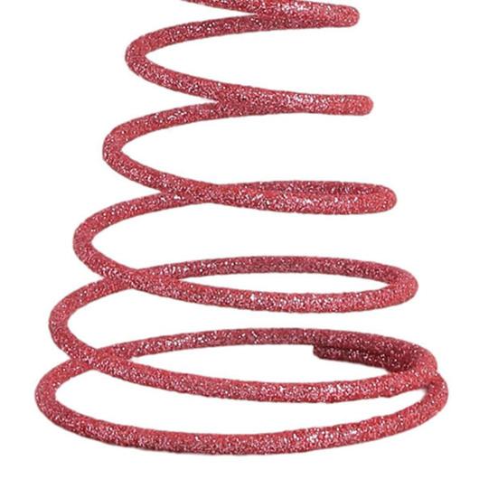 Love Heart Christmas Tree Topper Decoration Reusable 3D Spring Glitter Heart Xmas Tree Top Ornament Winter Holiday Party Supplies