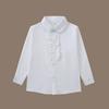 Белая рубашка для школьной формы для девочек, не садится и не мнется