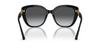 Emporio Armani Shiny Black Sunglasses Size 54 Women's EA4214U,