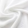 KINOKINO Chiffon Solid 100D Polyester Organza 150cm 5m Fabric, Color, (White, Approx. Wide, Long)