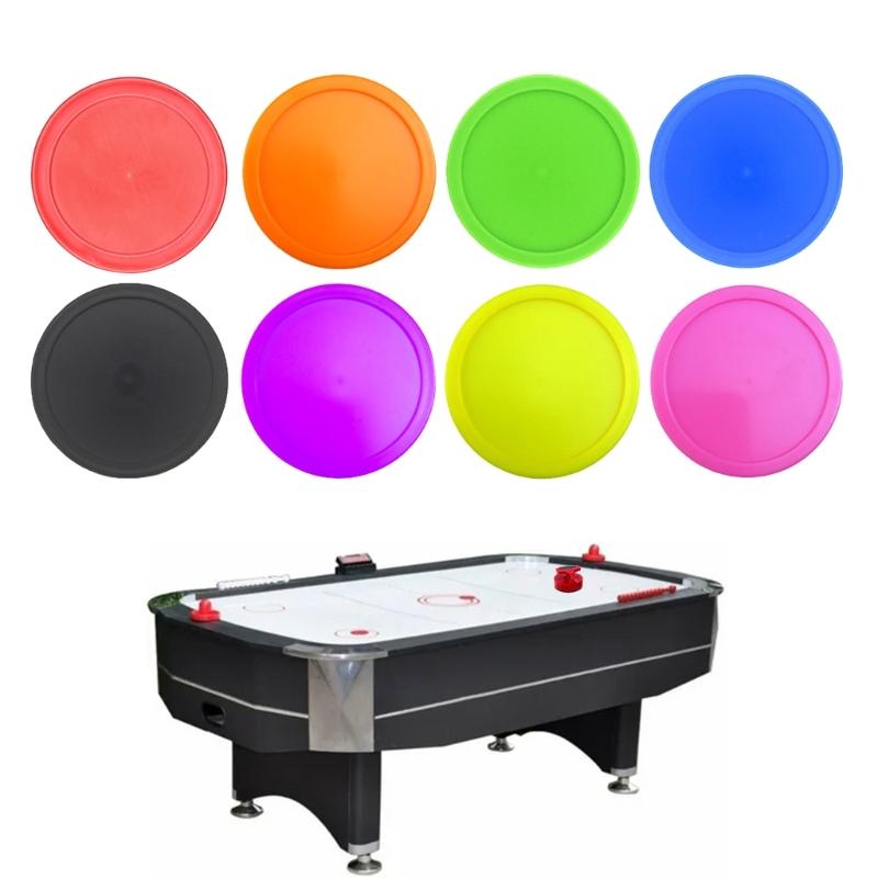 8 шт. 2,5-дюймовые пластиковые круглые шайбы для аэрохоккея с воздухом, сменные шайбы для аэрохоккея