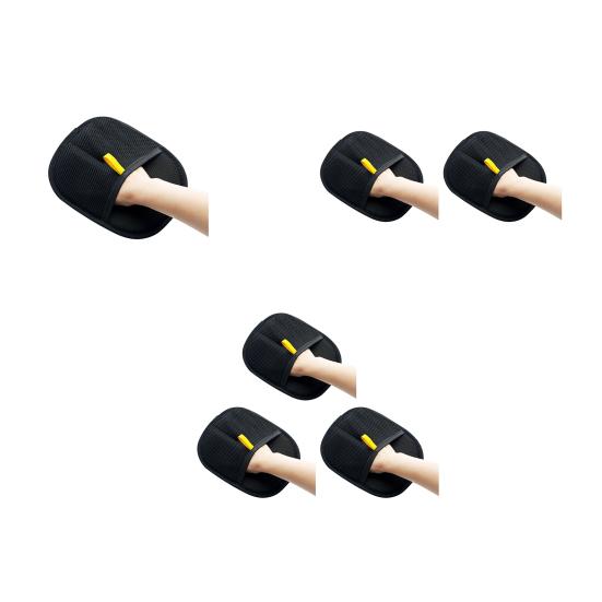 1/2/3Pcs Double Sided Pet Grooming Glove Reusable Cat Hair Remover Dog Massage