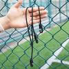 10Pcs Black High Elasticity Expander with Hooks Rubber Tensioner  Camping Tarpaulin
