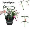 5pcs Garden Flower Plastic Plant Stand Support Pile Holder Flower Pot Climbing for Tomato Greenhouse Rod Orchard Bonsai Tool