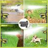Solar Watering Sprinkler Motion-Induced Animal Repellment Garden Irrigation Waterer Adjustable Water Spray Irrigation System for Garden Lawn Backyard