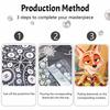 Disney Жемчужная живопись своими руками Зверополис Nickelodeon Жемчужное искусство Жемчужная живопись драгоценными камнями, Поделки для украшения стен дома