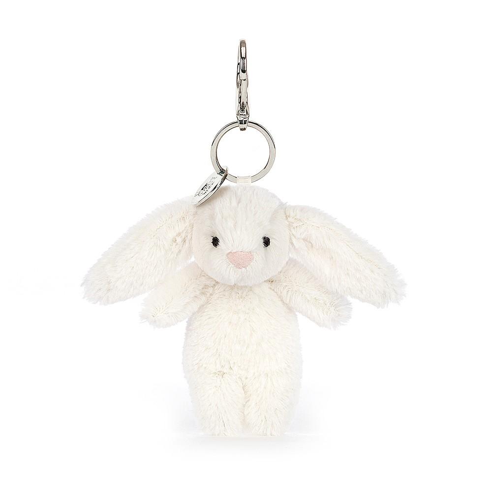 Jellycat Скромная серия Кролик Крем Сумка Кукла Плюшевая кукла 8 см высотой