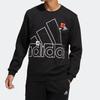 Adidas MH BP3 Толстовка с круглым вырезом и логотипом Мужская толстовка черная HP1431