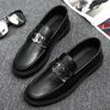 Модные мужские повседневные лоферы, удобные износостойкие мужские формальные туфли 2024 года, новые высококачественные мягкие мужские повседневные туфли из искусственной кожи