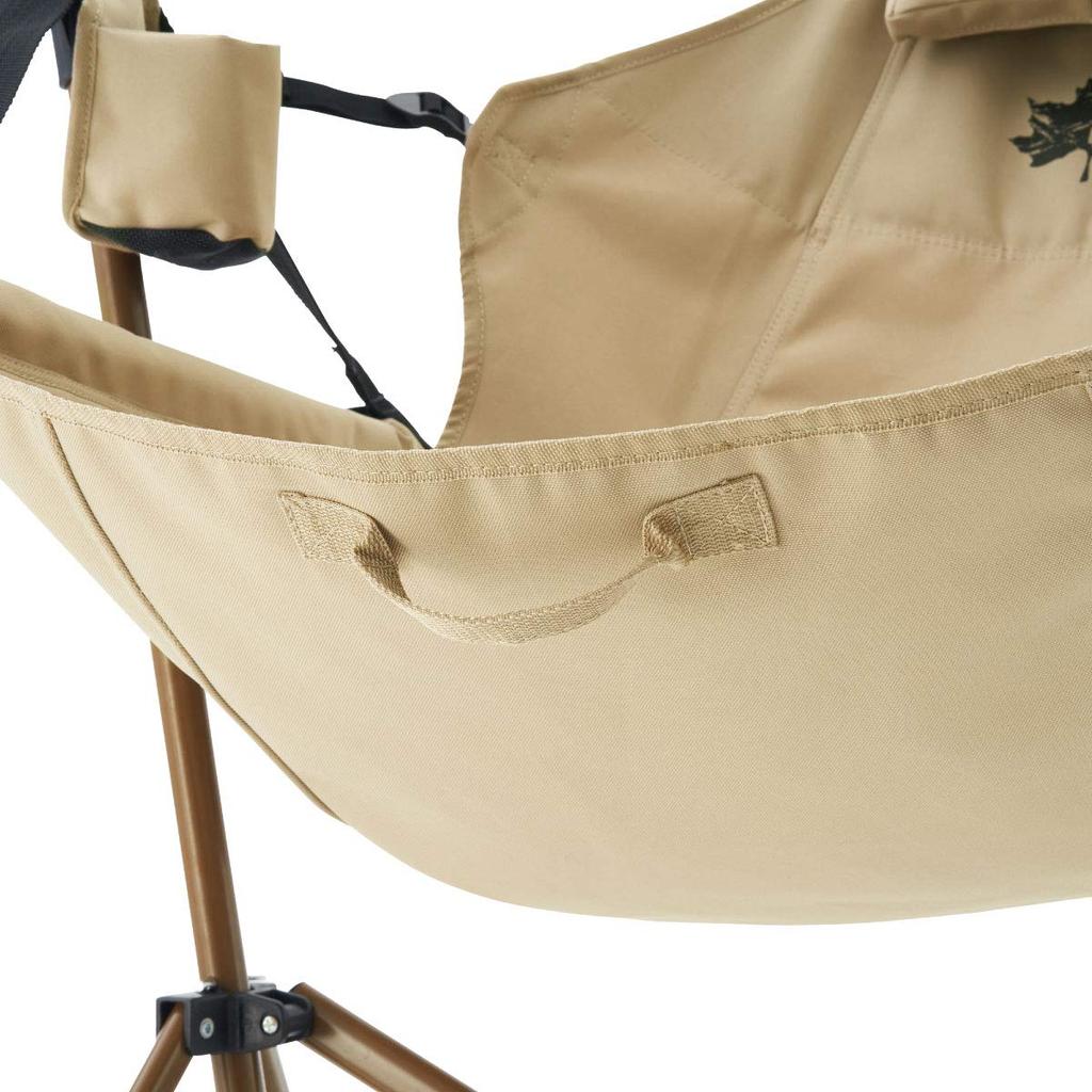 LOGOS Tradcanvas качающееся кресло-гамак 73173159 бежевый (Прибл.) Ширина 90 x Глубина 68 x Высота 117 см (Высота в сидении 43см)