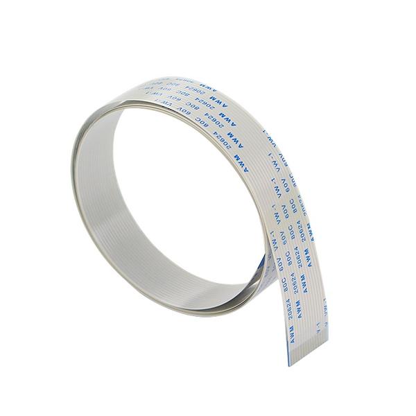 2 Packs 15 Pin Ribbon Flex CSI Cable with 15cm 30cm 50cm 100cm 200cm Length for Raspberry Pi Camera