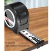 Shockproof Retractable Steel Tape Rule With Fixed Position Locking System Ergonomic Grip Strong Scale For Job Sites