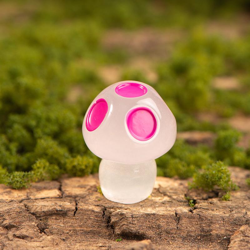 Светящиеся грибные украшения, многофункциональное украшение, сказочный сад, очаровательное, основное, изящное, трендовое, мини-украшение в виде светящегося гриба