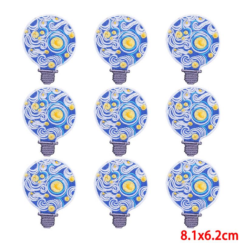 10 шт./лот, оптовая продажа, вышивка, железные нашивки для одежды, нашивки для одежды, куртки, декор, аппликация, принадлежности для шитья