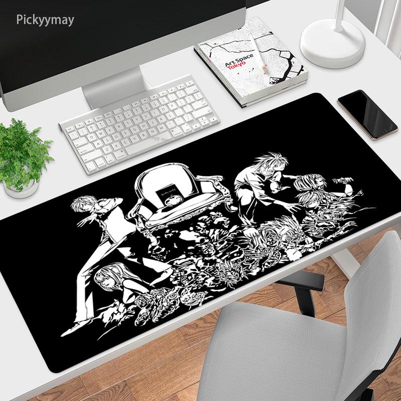 Мм XXL игровой коврик для мыши Death Note большой резиновый геймерский настольный ковер аниме компьютерный коврик для мыши ПК клавиатура настольные игровые коврики