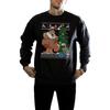The Flintstones Mens Christmas Fair Isle Sweatshirt