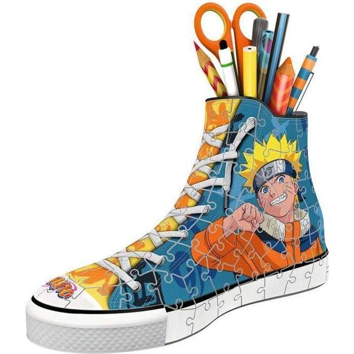 Puzzle 3D - Ravensburger - Sneaker Naruto - 108 pièces - Bleu