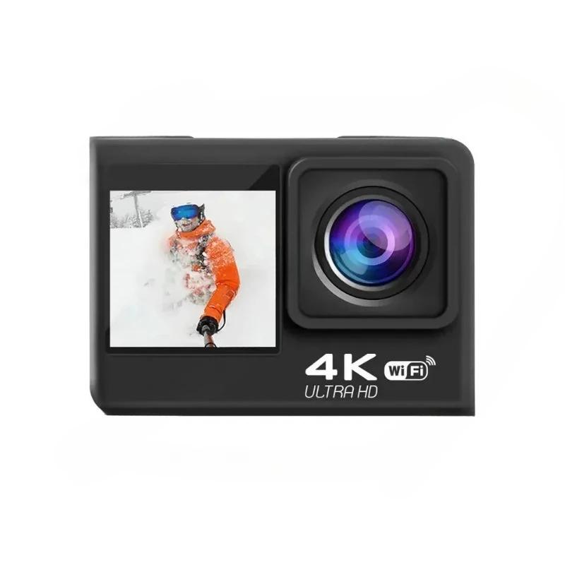 Высокое разрешение 4K сенсорный двойной экран спортивная DV WIFI пульт дистанционного управления наружная водонепроницаемая камера высокой четкости камера для дайвинга