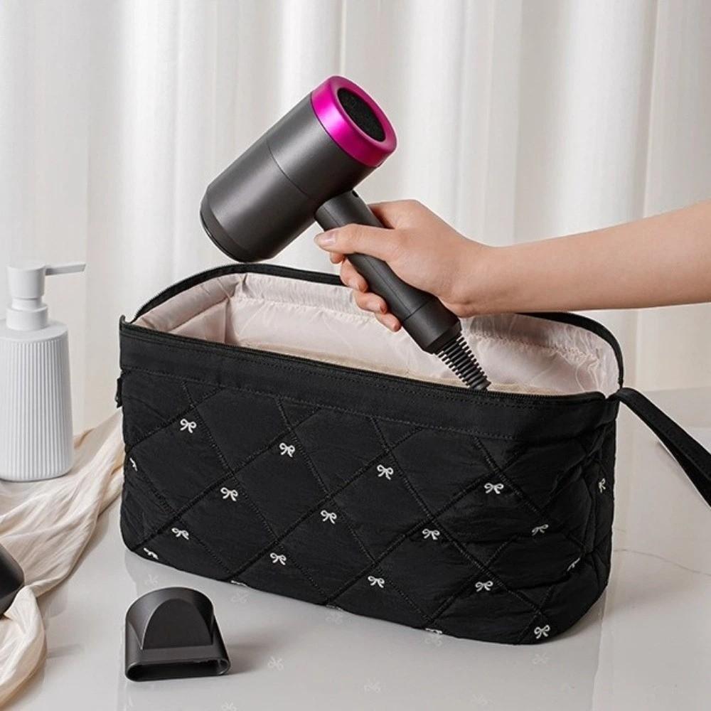 Dustproof Travel Storage Bag Bowknot Travel Wash Handbag Make Up Bag Beauty Tools Storage