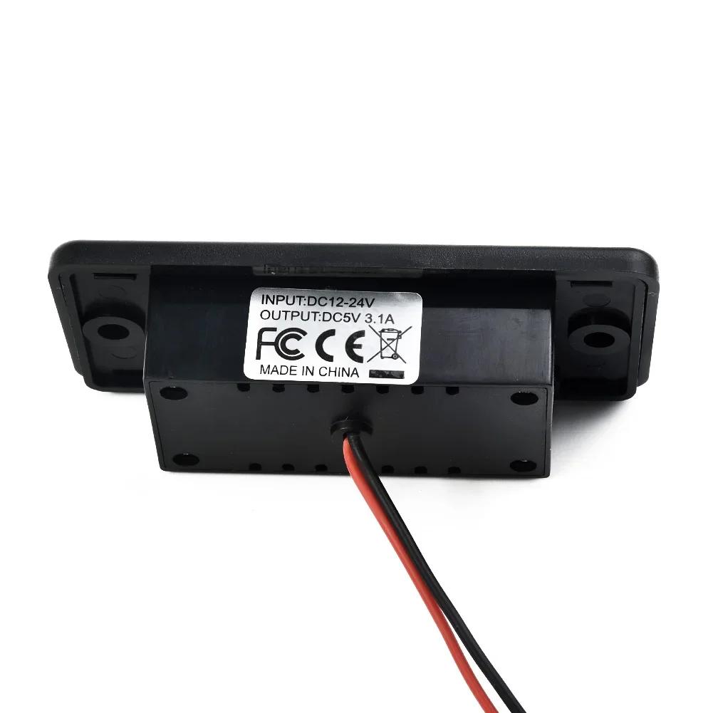 Camper Dual USB порты зарядное гнездо для RV автодома кемпинг караван морской автобус DC5V/3.1A 12V зарядное устройство модификация