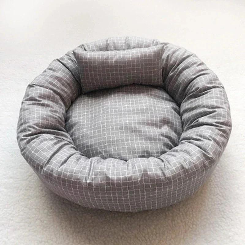 Dog Pet Beds Small Dogs Kennel Large Medium Basket Bed for Cats Supplies Puppy Breeds Accessories Mat Fluffy