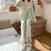Pure Cotton Pajamas for Women, Lace Kawaii Clothes, Long-sleeved Trousers, Pajamas Set, Home Wear, Pajamas for For Women