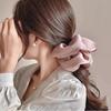 Extra Large Satin Scrunchie: Elegant Women's Hair Tie & Ponytail Holder