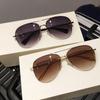 Brown Sunglasses for Men, High-end Polarized Sunglasses for Driving, Large Frame, Large Face Sunshade