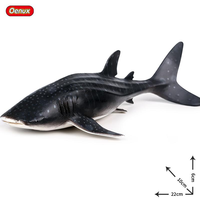 Oenux Фигурки морских животных, фигурки морской жизни, акула, кит, мегалодон, модель, фигурки из ПВХ, украшение для дома, познавательная игрушка для детей