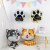Labrador Dog Paw Aluminum Foil Balloon Set—Dog Bone-Shaped Pet Birthday Party Decorations