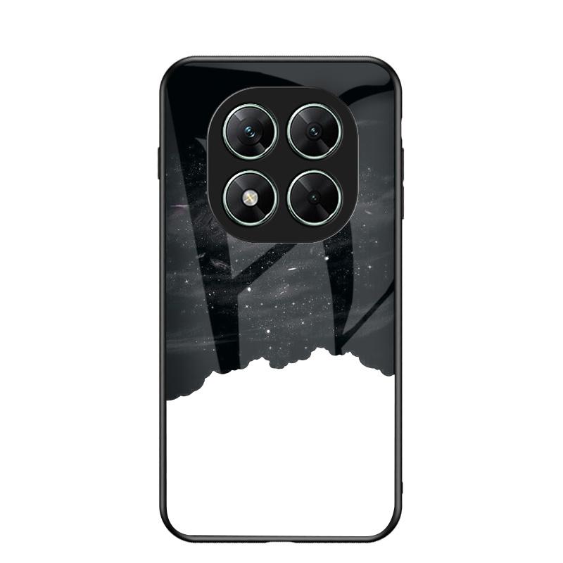 Cases For Xiaomi Poco X7 Pro Gradient Starry Sky Tempered Glass Phone Case For Poco X6 X5 Pro X4 NFC POCO F5 Pro M6 Soft TPU Bumper Shockproof Cover