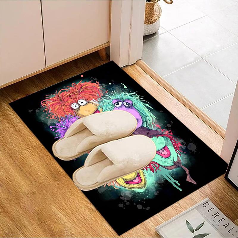 Muppet Show: Friendship Adventure Rug Office Floor Mat - Machine Washable for Bedroom, bedroom, livingroom, Room Decor Fan Gifts Christmas