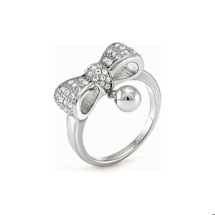 Bague femme - Folli Follie - 3R15F005C-50 - Chic - Élégante - Cristaux scintillants