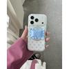 Магнитный держатель для телефона со стразами в горошек для чехлов iPhone 17/16 Pro Max/15/14