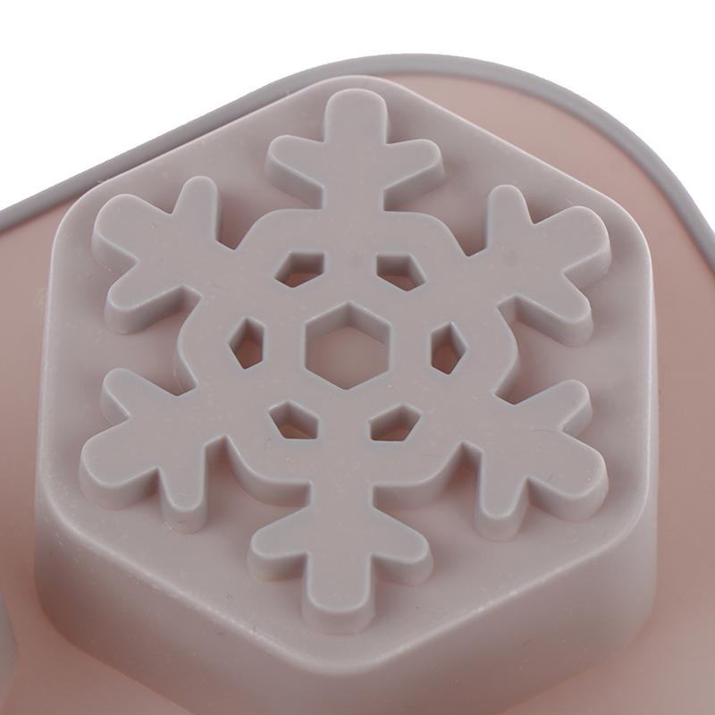 Силиконовая форма для мыла в форме снежинки, рождественский аромат, гипсовая штукатурка, форма для рукоделия