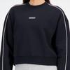 Fleece NB Essentials Brushed Fleece Crew WT33517 BK M [New Balance] Women's (Black)