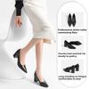 Professional Commuter Work Shoes Thick-heeled Pointed Temperament Women's Shoes Fashion High Heels