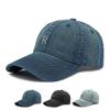 Denim Baseball Cap Men Women Outdoor Sunscreen Cap Letter Embroidered Cap
