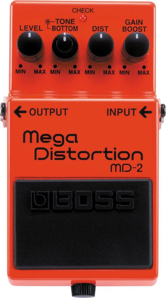 BOSS Mega Distortion KORG Pitchclip 2 Marks Оригинальный набор кроссов - MD-2 + PC-2 +