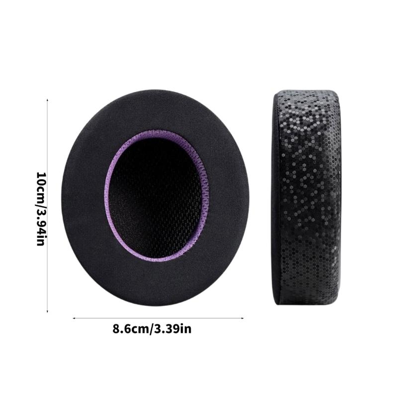 Replacement Earpads for Arctis 1/3/5/7/9Pro Headsets High Density Foam Ear Cushions for Long Lasting Comfort Ear Cover