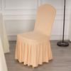1PC Wedding Supplies Seat Slipcover Chair Cover Party Decor Elastic Stretch Removable Washable