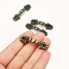 20pcs Antique Bronze Arch Handles for Drawers, Wooden Jewelry Boxes & DIY Projects - Mini Metal Hardware
