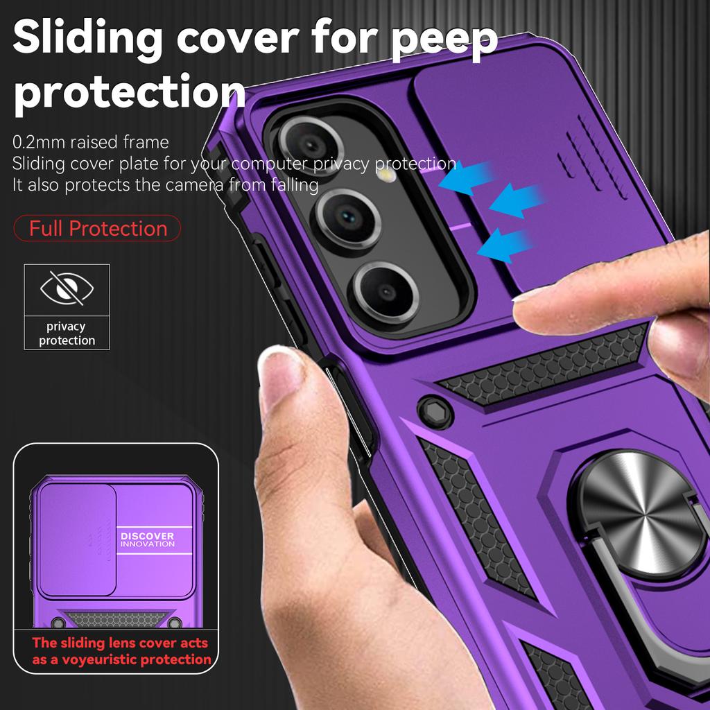 Чехол с кольцом-держателем Armor для Samsung Galaxy A16 A06 M53 M33, противоударный, коке для Galaxy A73 A13 A53 A04 A33 A72, чехол с защитой объектива
