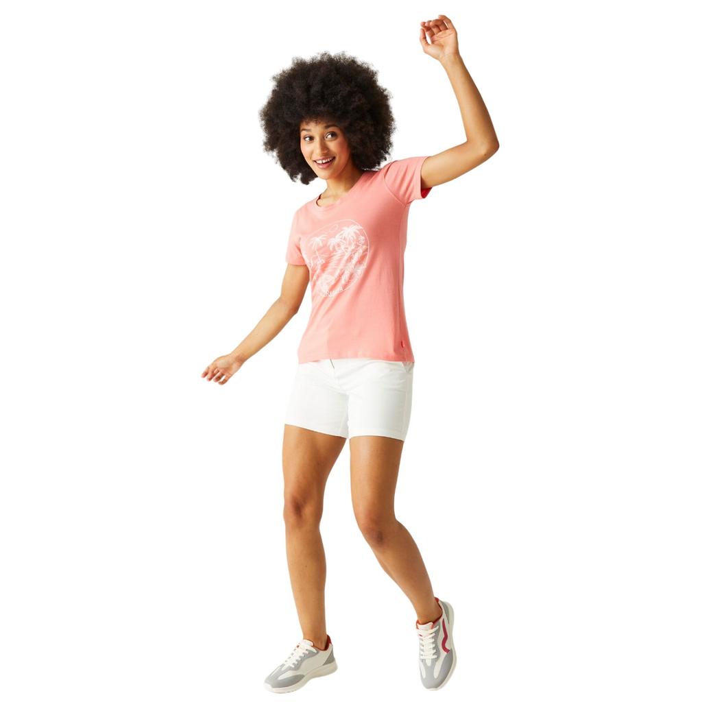 Regatta Женская/дамская футболка Filandra VIII Tropical Island