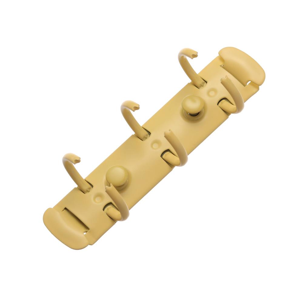 Многоразовый аксессуар 3 кольца зажим для блокнота кольца для переплета папка для листов