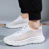 Hollow Mesh Upper Breathable Thick Platform Man Casual Sneaker Stylish Simple Designer Athletic Comfortable Sports Shoes for Men