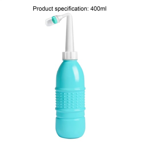 Female Douche Bottle - Portable Postpartum Bidet | Vaginal Douche Bottle | Upside-Down Peri Bottle | Reusable Anal Douche Cleansing System | Vaginal C