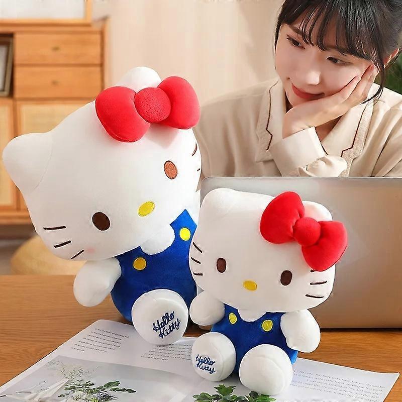 Sanrio Hello Kitty Аниме Hello Kitty Мягкие игрушки Плюшевая мягкая подушка Подарки на день рождения для Фл