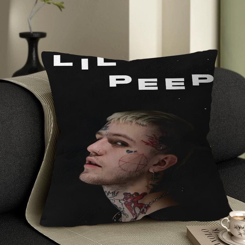 Подушка Lil Peep Подарок Декор для дома и офиса Подушка для спальни, дивана, автомобиля Наволочка