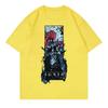 Summer Fashion Men's T-shirt Graphic Cool Style Street Anime Retro T-shirt Men's T-shirt Solo Plain Sung Jin-Woo Casual Pure Cot